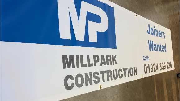 Millpark Construction Banner